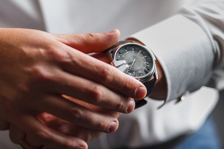 Checking The Time (Image Courtesy: Shutterstock)