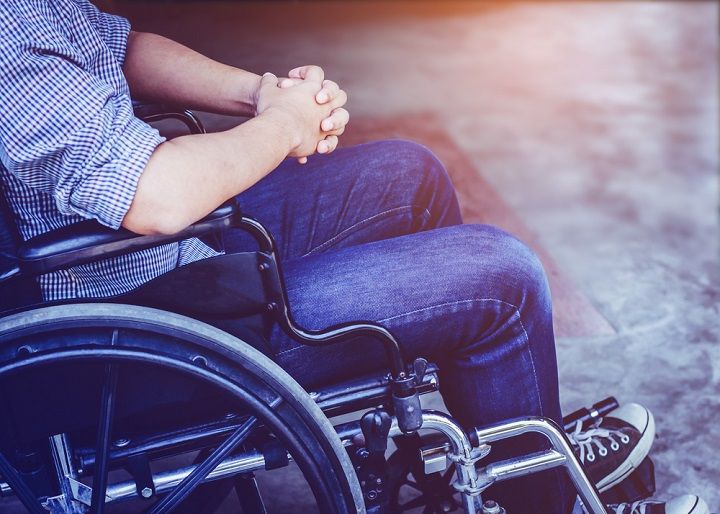 Man In A Wheelchair (Image Courtesy: Shutterstock)