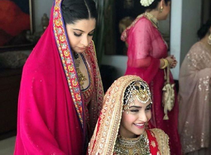 Here’s Why Sonam Kapoor Changed Her Earrings During Her Wedding