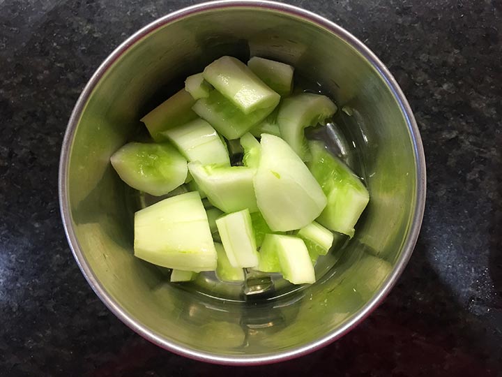 Chopped Cucumber