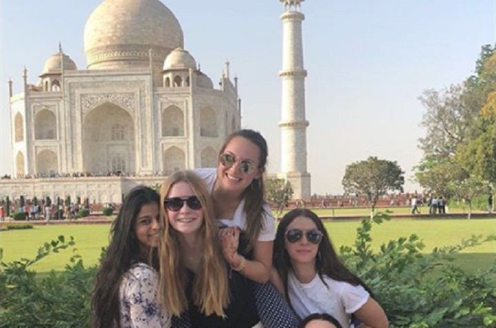 Photos: Suhana Khan Visits The Taj Mahal In Agra With Her Friends