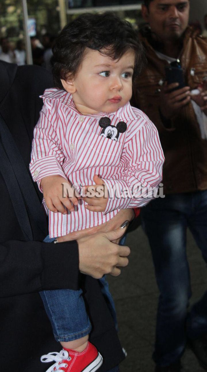 Just Some Photos Of Taimur Ali Khan In Shirts