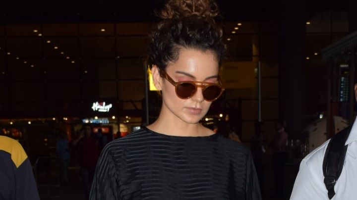 Kangana Ranaut’s All-Black Outfit Has A Flaming Surprise