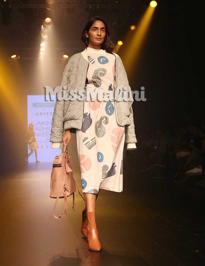 CAPRESE X SHIFT at Lakme Fashion Week Winter/Festive 2018 | Source: Yogen Shah