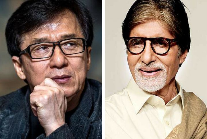 Jackie Chan and Amitabh Bachchan