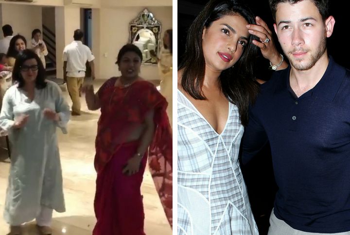 Priyanka Chopra’s Mother &#038; Future Mom-In-Law Groove To A Punjabi Song