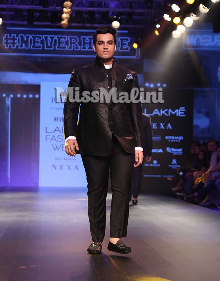 ALL PRIMERO BY NARENDRA KUMAR PRESENTS NEVER HYDE at Lakme Fashion Week Winter/Festive 2018 | Source: Yogen Shah