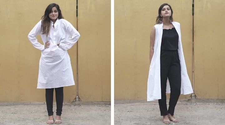 Here’s How You Can Turn A Boring Kurta Into A Jacket In Under 2 Minutes