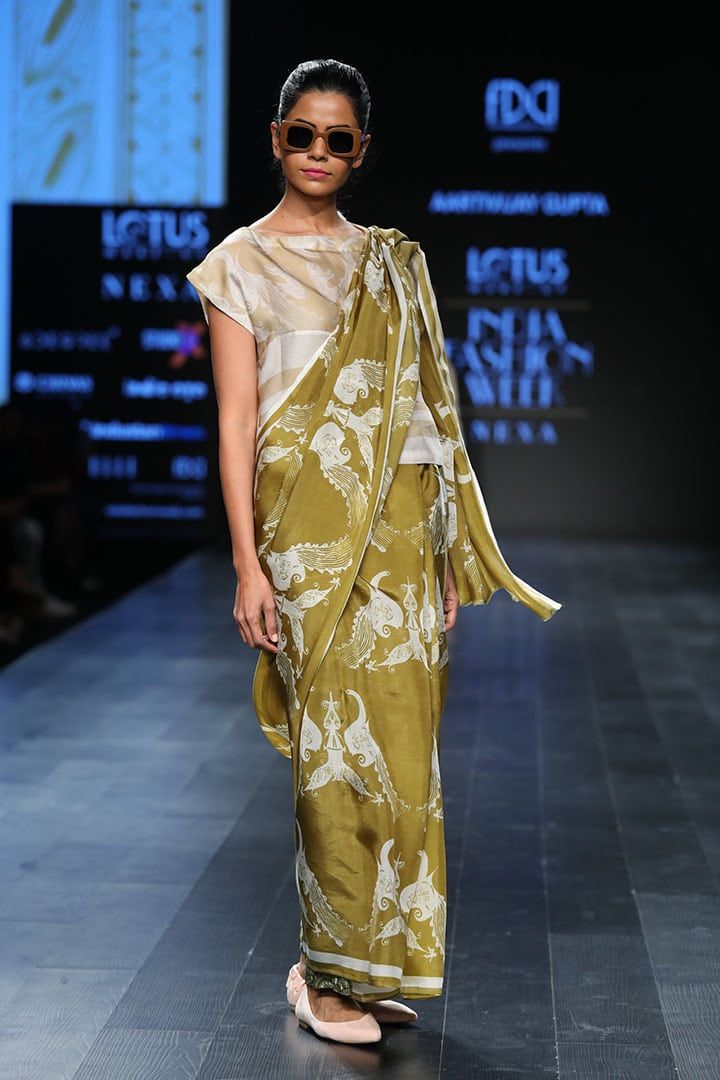 Aarti Vijay Gupta at Lotus Make-Up India Fashion Week Spring Summer 2019