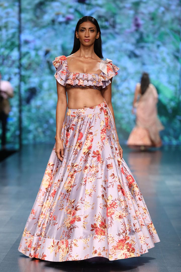 Anushree Reddy at Lotus Make-Up India Fashion Week Spring Summer 2019