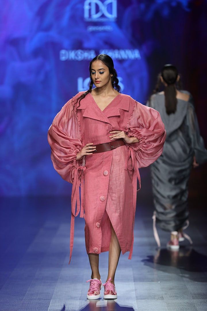 Diksha Khanna at Lotus Make-Up India Fashion Week Spring Summer 2019