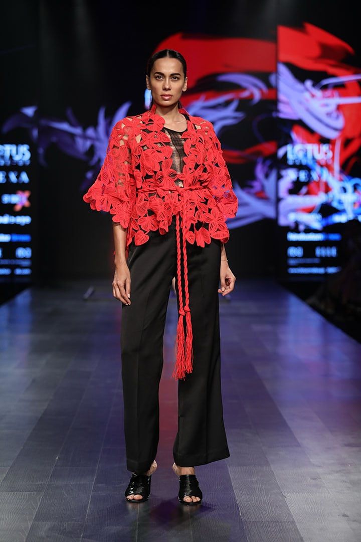 Rimzim Dadu at Lotus Make-Up India Fashion Week Spring Summer 2019