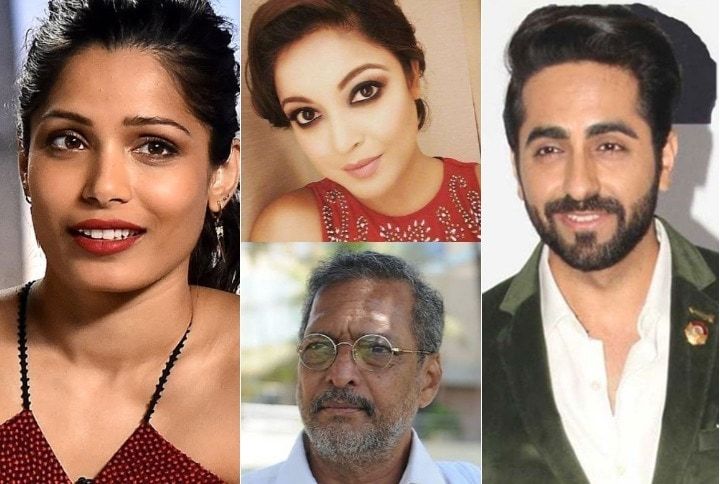 Freida Pinto, Tanushree Dutta, Nana Patekar and Ayushmann Khurrana