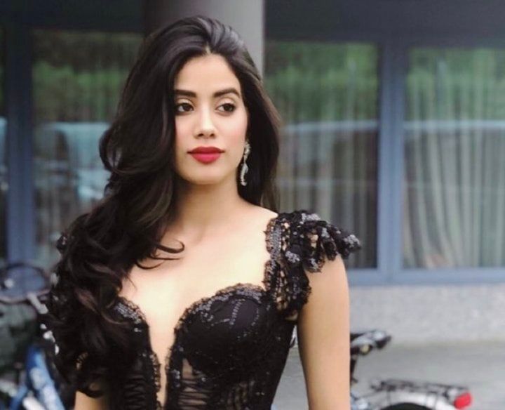Janhvi Kapoor’s See-Through Dress Is Dark & Dreamy All At Once