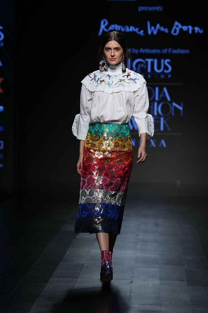 Romance Was Born at Lotus Make-Up India Fashion Week Spring Summer 2019