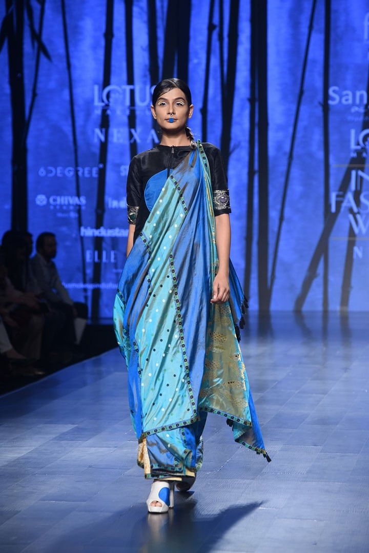 Sanjukta Dutta at Lotus Make-Up India Fashion Week Spring Summer 2019