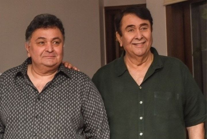 Rishi Kapoor and Randhir Kapoor