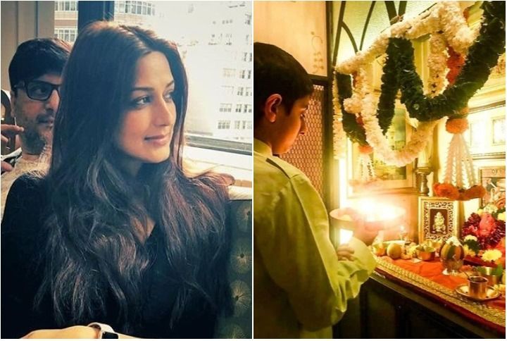 On The Occasion Of Ganesh Chaturthi, Sonali Bendre Shares An Emotional Post