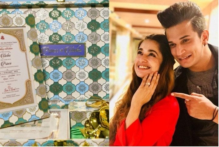 Here Are Pictures Of Prince Narula & Yuvika Chaudhary’s Gorgeous Wedding Invitation