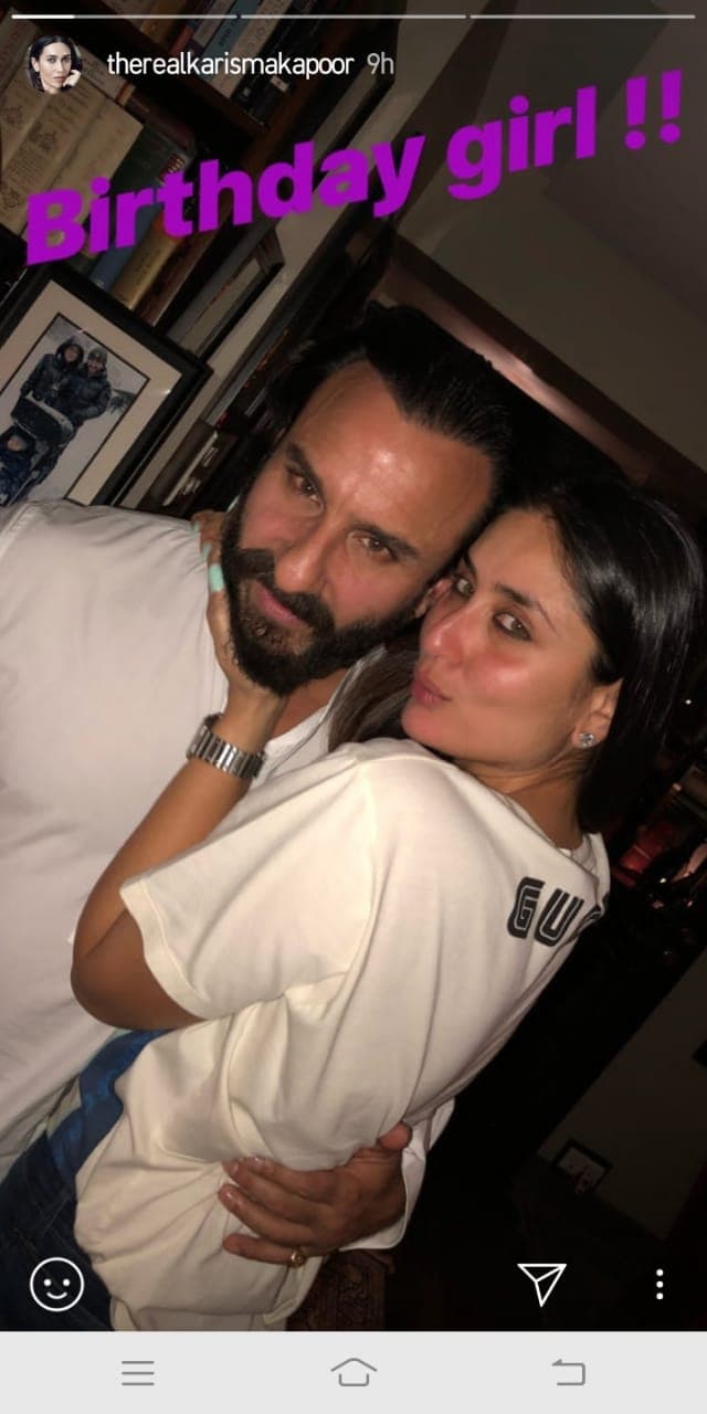 Kareena Kapoor Khan and Saif Ali Khan | Source: Instagram - @therealkarismakapoor