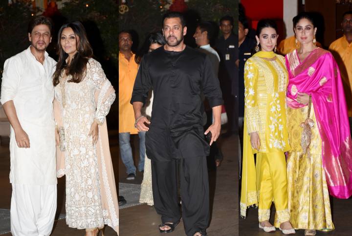 Photos: Shah Rukh Khan, Salman Khan, Kareena Kapoor & Others Join The Ambanis For Ganesh Chaturthi Celebrations