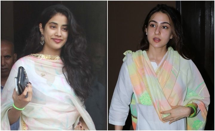 Janhvi Kapoor & Sara Ali Khan Basically Wore The Same Desi Look