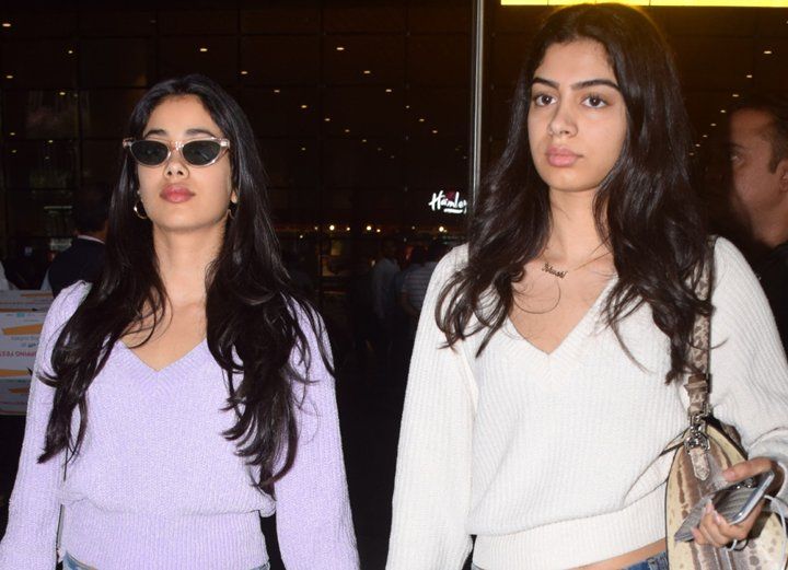 Janhvi &#038; Khushi Kapoor’s Airport Style Is Perfect To Recreate With Your Sister