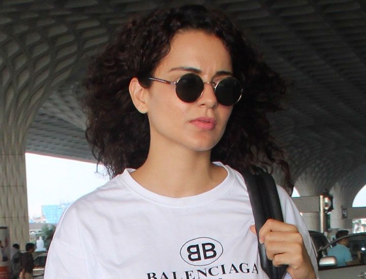 Kangana Ranaut’s Airport Style Takes Us Back To Our School Days