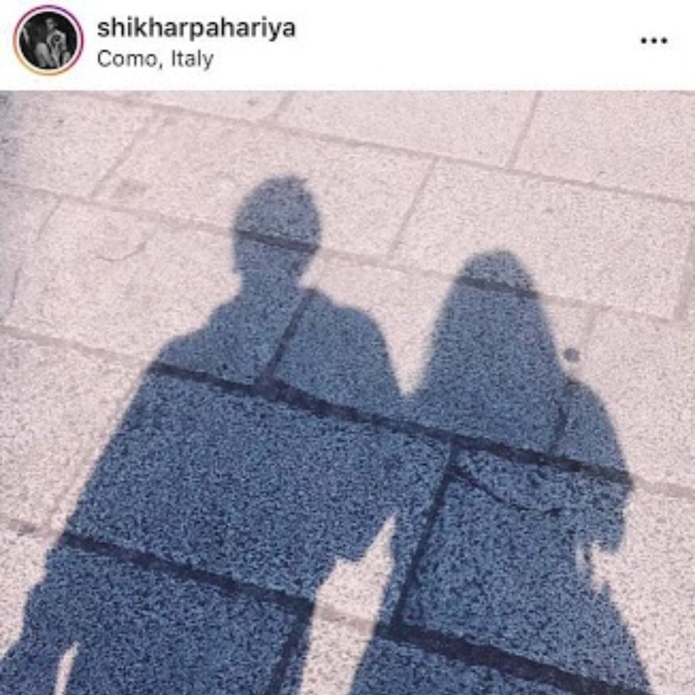 Shikar Pahariya's deleted Instagram post