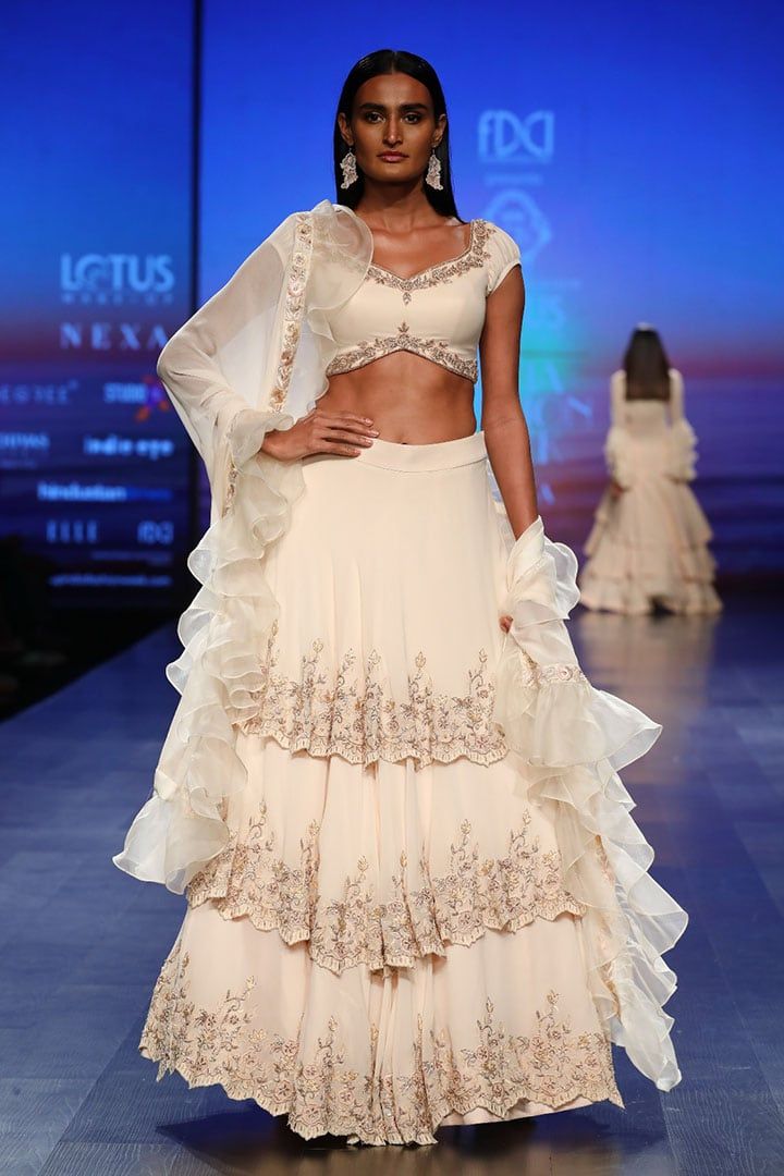 Karishma Deepa Sondhi at Lotus Make-Up India Fashion Week Spring Summer 2019