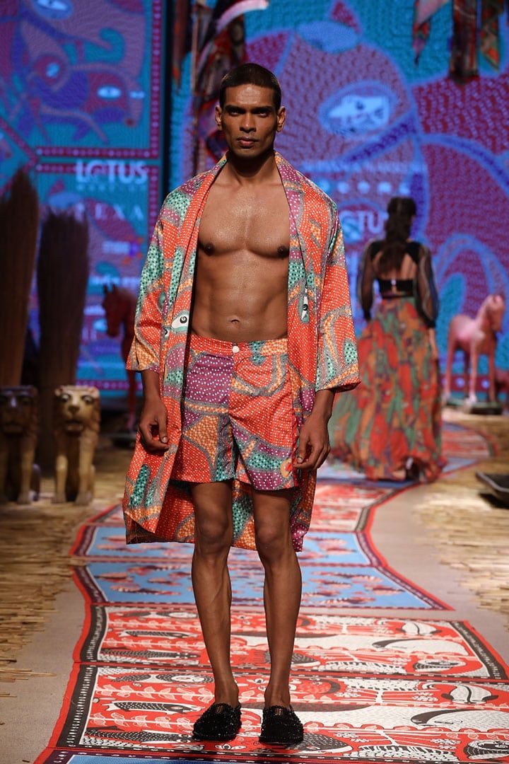 Shivan & Narresh at Lotus Make-Up India Fashion Week Spring Summer 2019