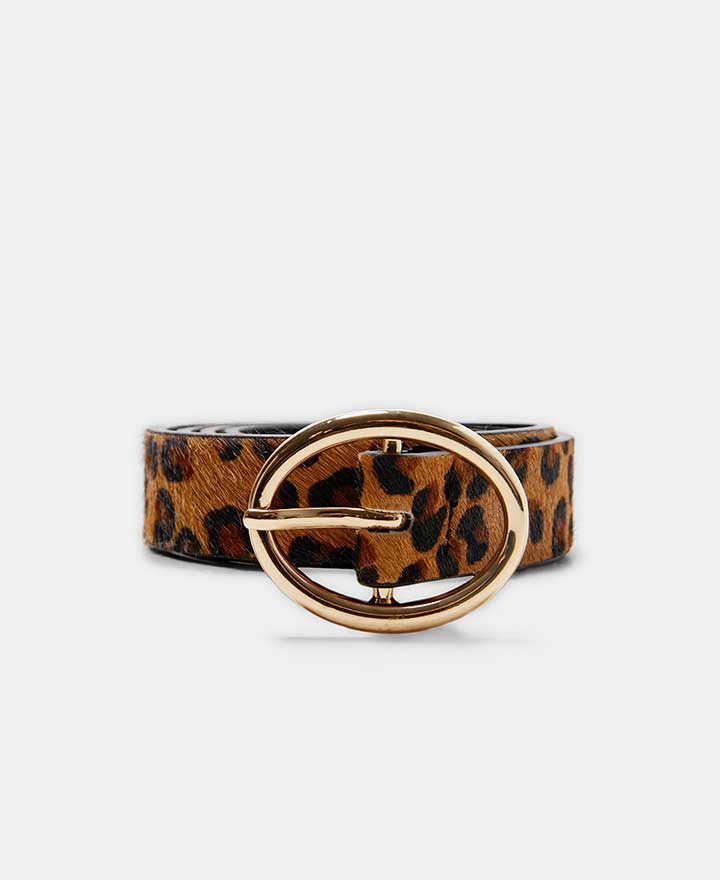 Leather Leopard Print Belt (Source: Zara.com)