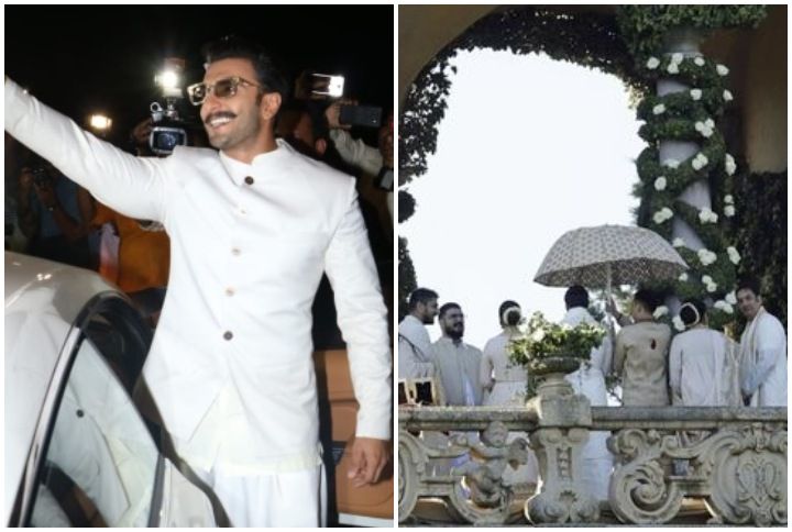 Deepika Padukone’s Dulha, Ranveer Singh Arrived Like A True Bollywood Hero For The Wedding