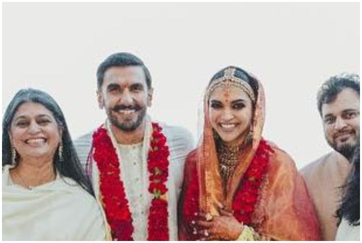 Unseen Photo: Deepika Padukone & Ranveer Singh Pose With Their Wedding Planners