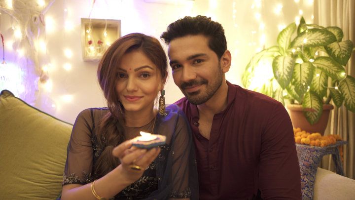 Rubina And Abhinav’s First Diwali Celebration After Marriage Is Giving Us Serious Couple Goals!