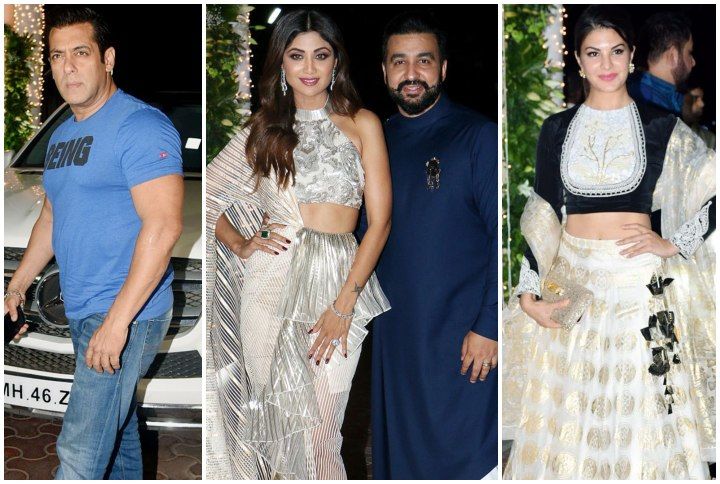 Photos: Salman Khan, Jacqueline Fernandez & Other Bollywood Celebs Attend Shilpa Shetty Kundra’s Diwali Bash