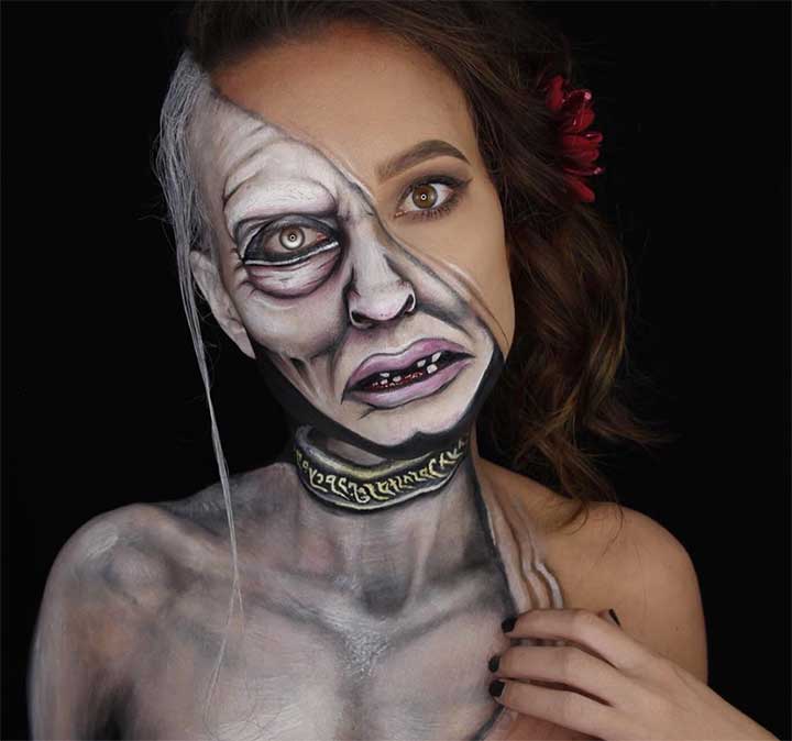 These Freaky AF Halloween Makeup Looks Will Give You The Heebie-Jeebies