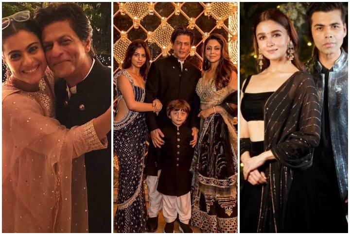 Kajol, Alia Bhatt, Karan Johar & Other Bollywood Stars Lit Up Shah Rukh Khan’s Grand Diwali Party