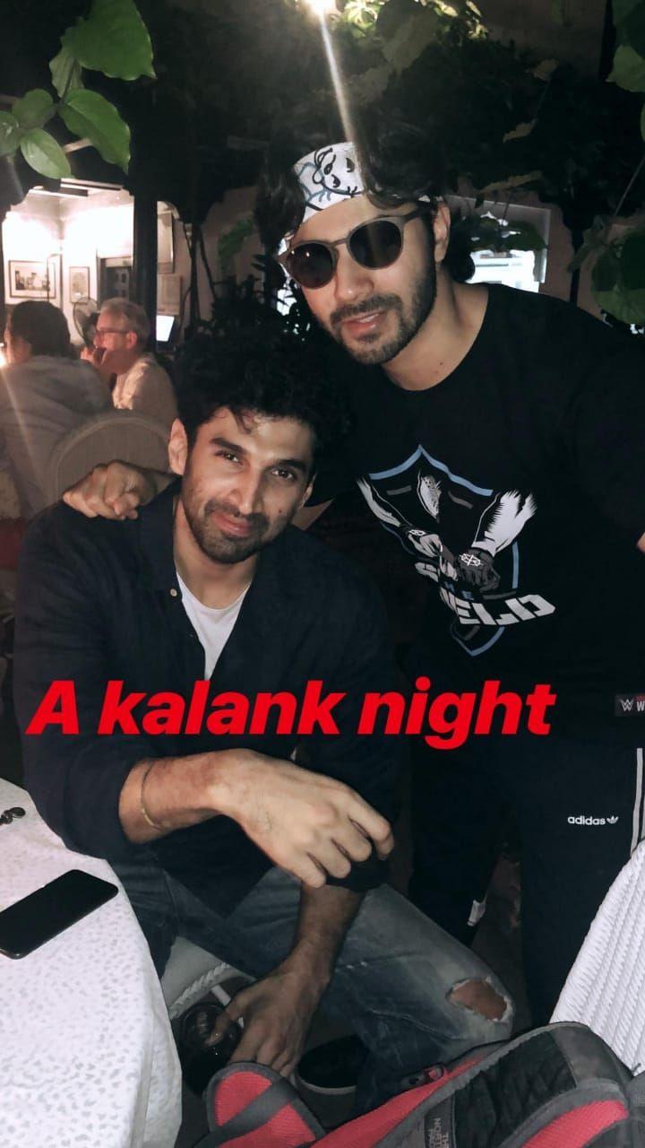 Varun Dhawan and Aditya Roy Kapur ( Source: Instagram | @varundvn)