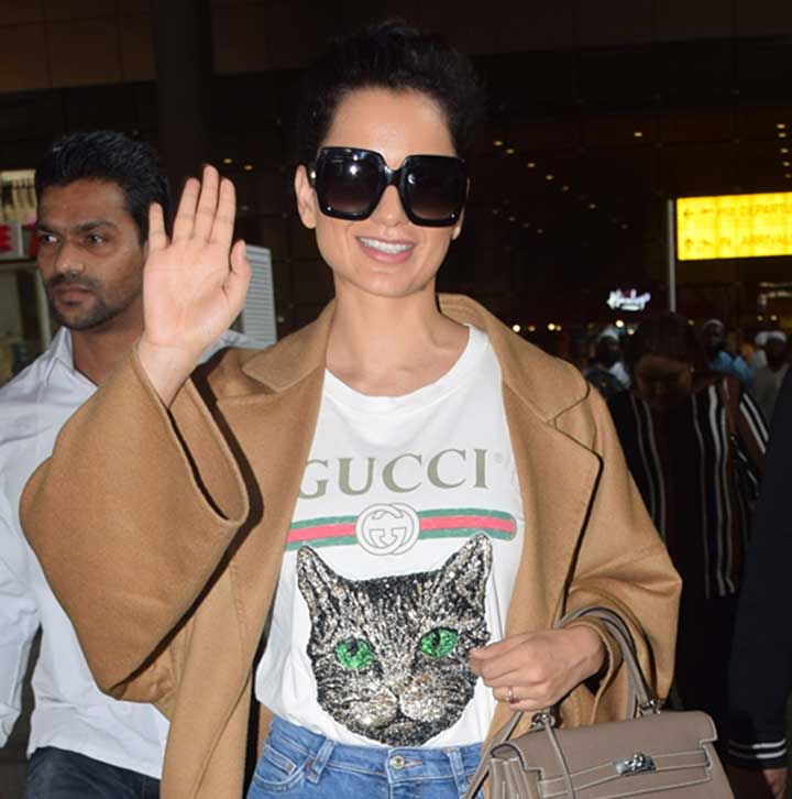 Of Course Kangana Ranaut’s Airport Look Is Next Level Chic!