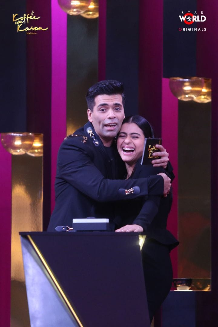 Kajol, Karan Johar on Koffee With Karan Season 6