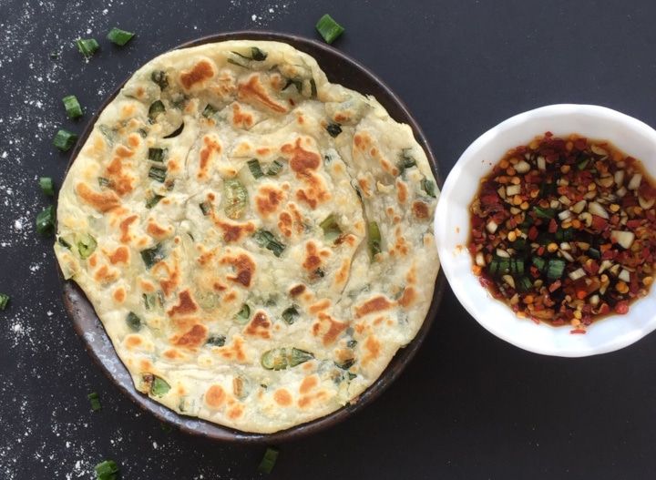 This Chinese Green Onion Pancake Recipe Is The Change Your Breakfast Menu Needs