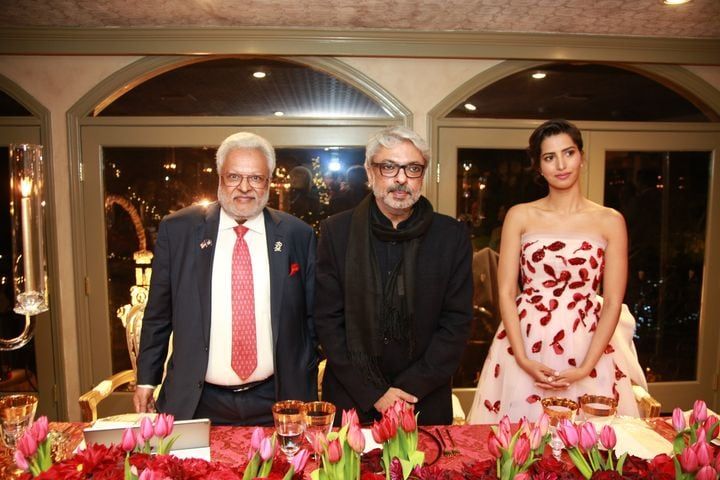 Photos: Sanjay Leela Bhansali Gets A Pleasant Surprise From Actress Manasvi In LA