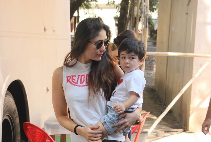 This Video Of Taimur Ali Khan Pointing Out To A Cat With His Mom Kareena Kapoor Is Adorable