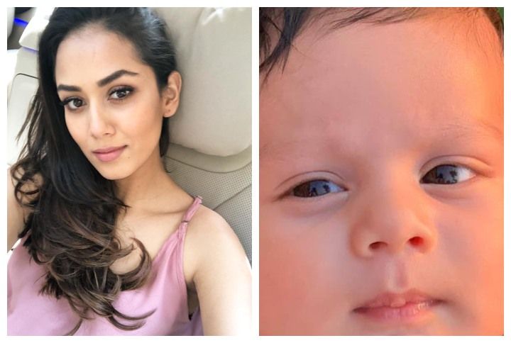 Photos: Baby Zain Kapoor Makes A Rare Appearance With Mom Mira Kapoor