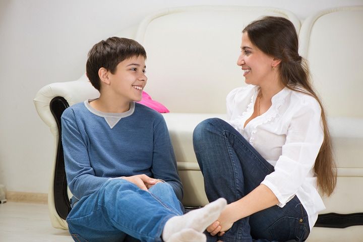 Teen Talking To Parent by Spass | www.shutterstock.com