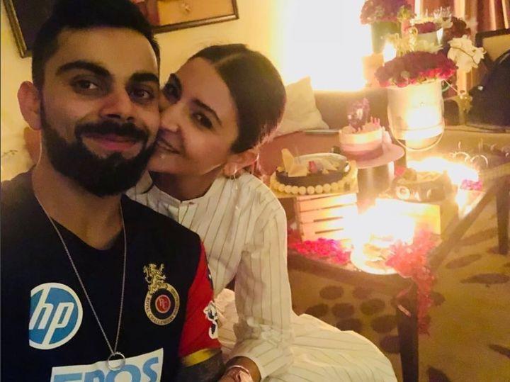 Virat Kohli and Anushka Sharma