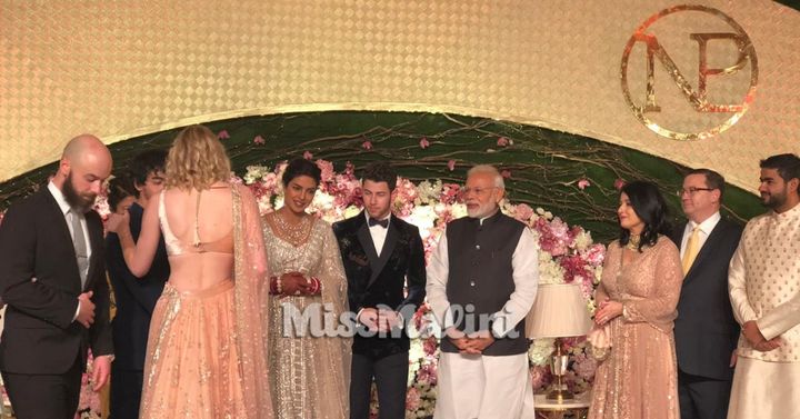 Priyanka Chopra, Nick Jonas, PM Narendra Modi, Sophie Turner and Joe Jonas