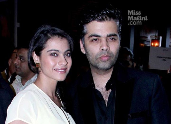 Kajol and Karan Johar