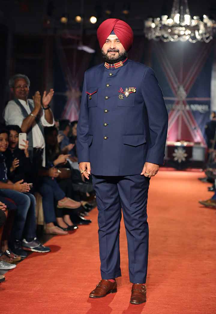 Shantanu & Nikhil's The Regiment Collection With Showstopper Navjot Singh Sidhu